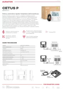 Auraton Cetus P - karta katalogowa